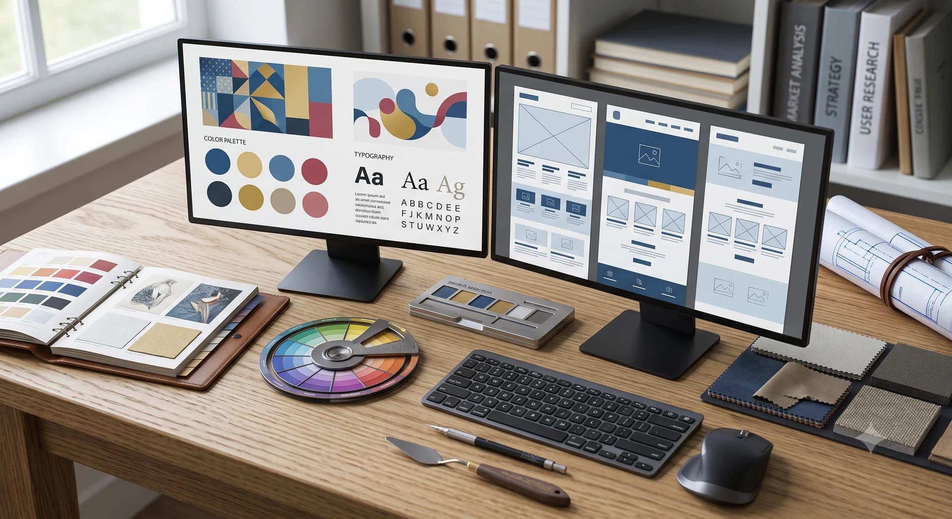 Bespoke Visual Identity & UI Systems