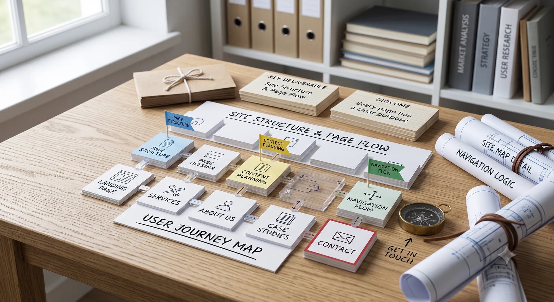 Information Architecture & User Flows
